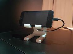 Universal Phone/Tablet Stand/Dock (iPhone, Samsung, Motorola, Sony, HTC Etc) 3D Printer Model