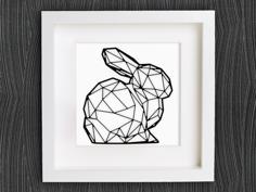 Customizable Bunny 3D Printer Model