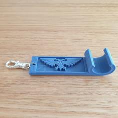 Wahammer Keychain Phone Stand 3D Printer Model