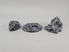 Rock Outcroppings Sample 3D Printer Model