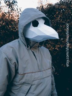 Plague Doctor Mask 3D Printer Model