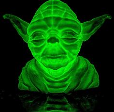 Glowda: The Glowing Yoda 3D Printer Model