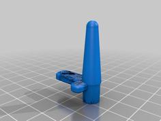 Pistol Chamber Safety Flag 3D Printer Model