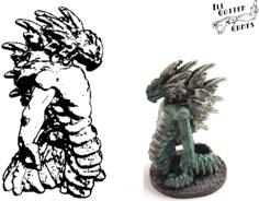 Aspect Of Father Basilisk 3D Printer Model