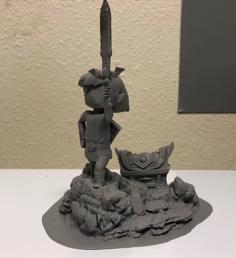 Link Diorama 3D Printer Model