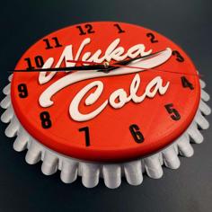 Nuka Cola Clock – Fan Art 3D Printer Model