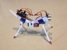 Mantis Walker Robot 3D Printer Model