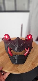 Oni Cyberpunk LED Mask 3D Printer Model