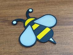 Multi-material Bee 3D Printer Model