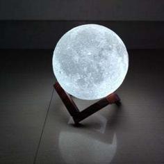 Moon Lamp 5 Inch With Cap 3D Printer Model