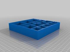 Square Screw And Tool Box (17 Cm ) 3D Printer Model