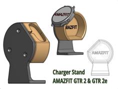 Charger Stand For AMAZFIT GTR 2 / GTR 2e 3D Printer Model