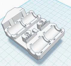 Hephestos Carriage For 4 Lm8uu 3D Printer Model