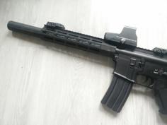 M4 Airsoft RAS Keymod Rail 3D Printer Model