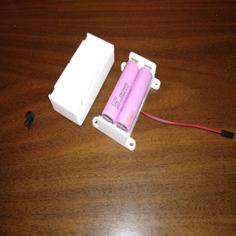 Any Size Battery Box (AA, AAA, C, D, 18650, Etc) 3D Printer Model