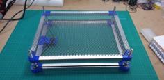 Manual Adjustable Bed For Co2 Laser (k40) 3D Printer Model