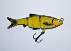 Swimbait Minnow 3D Printer Model