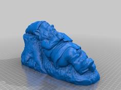 Sleeping Gnome K-remix 3D Printer Model