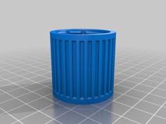 Soda Bottle Double Sided Cap Coupler V 3.0 3D Printer Model