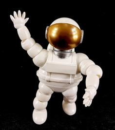 Astronaut For Stop Motion 3D Printer Model