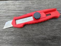 Box Cutter Version 2 (Stanley Cutter) 3D Printer Model