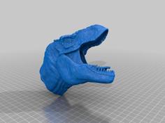 REALISTIC TREX HEAD 3D Printer Model