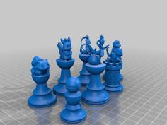 Pokemon Chess Set 3D Printer Model