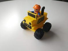 DUPLO Monster Truck 3D Printer Model