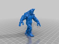 Steampunk – Cyberpunk Yeti #2 – Partial Supports 3D Printer Model