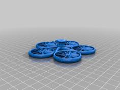 Hover Craft Inspired Spin Top 3D Printer Model