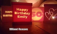 Candle Light 99GoodReasons (hidden Text) 3D Printer Model