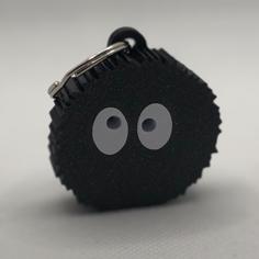 Dust Bunny Keychain Charm – My Neighbour Totoro 3D Printer Model