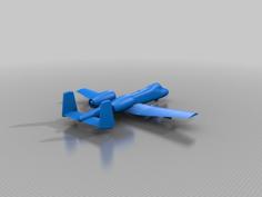 A-10 Warthog 3D Printer Model