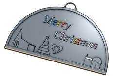 Christmas Ornament – Small Village 3D Printer Model