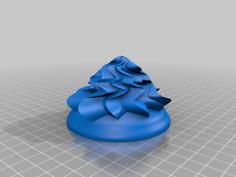 Cupcake Box Remix – Frosting And Top Combined 3D Printer Model