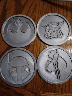 Star Wars Coasters 3D Printer Model