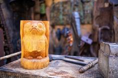 Porg Carving Tiki Mug 3D Printer Model