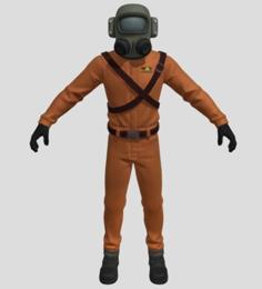 The Employee(Lethal Company) Fortnite Skin Rip By Mcka3ax 3D Printer Model