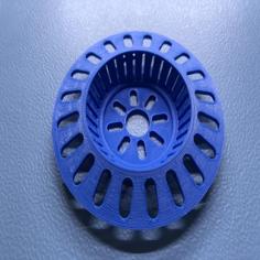 Bathroom Sink Drain Hair Trap 3D Printer Model