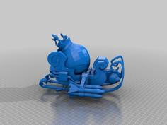 Tactical Sleigh Glider (Fortnite Model) 3D Printer Model