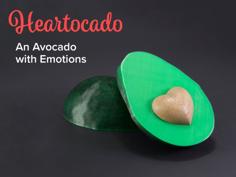 Heartocado – An Avocado With Emotions 3D Printer Model