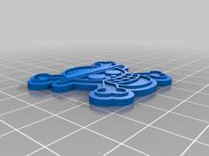 One Piece Keychain 3D Printer Model