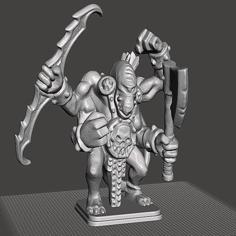 HeroQuest – Fimir Overlord 3D Printer Model