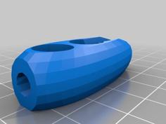 Bungee Cord Connector 3D Printer Model