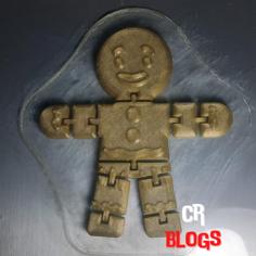 FLEXI GINGERBREAD MEN || GALLETA JENGIBRE 3D Printer Model