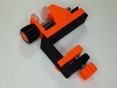 Miniature Vice: Upgraded Hand Knob 3D Printer Model