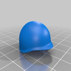 *obsolete* Playmobil Compatible WW2 M1 Helmet USA 3D Printer Model