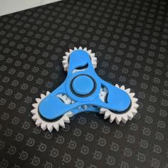 Gear Fidget Spinner 3D Printer Model