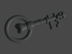 Skeleton Key 3D Printer Model