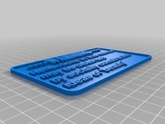 Body Positive Mirror Sign By LeHof 3D Printer Model